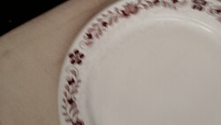 Barna magyaros Alföldi lapos tányér