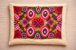 Matyó hímzéses párnahuzat