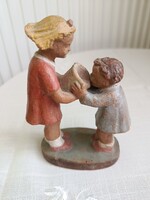 Gondos József figurális kerámia szobor