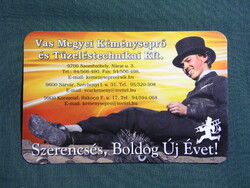 Kártyanaptár,Békéscsaba,Kéményseprő,tüzeleéstechnikai Kft.,2011  (licites)