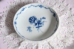Lottine mintázatú porcelán kistányért, kenyeres tányér