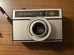 Retro agfa iso-rapid i camera, from the 1960s.
