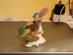 ENS PILLANGÓK hibátlan porcelán 9 cm magas