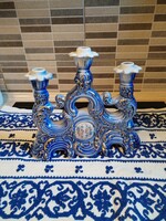 Beautiful Alba Iulia Hand-Painted Porcelain Candle Holder