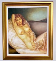Csomor Katalin festmény