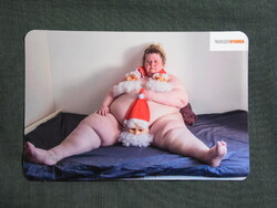 Kártyanaptár,Progresszív nyomda,Békéscsaba,erotikus női akt modell,2024  (licites)