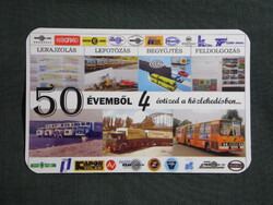 Kártyanaptár,Volán vállalatok,Ikarus autóbusz,Rába teherautó,traktor,2023  (licites)