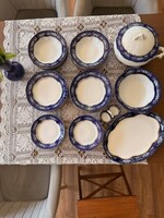 Exkluzív 12 személyes Zsolnay Pompadour2 étkészlet – Hibátlan, Vitrin állapot