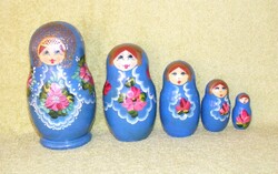 Matrjoska baba 5 db-os