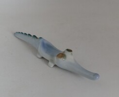 Aquincum porcelán krokodil "RITKA"!
