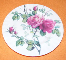 Angol Roy Kirkham porcelán rózsás tányér