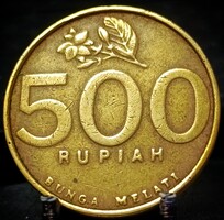 Indonézia 500 rúpia, 2003 tombak E10B5V