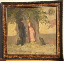 (K) Bernáth Ilma (1891 – 1961) : Udvarlás