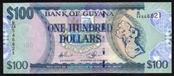 Guyana 100 dollár UNC 2016