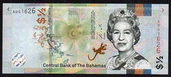 Bahama-szigetek 1/2 dollár UNC 2019