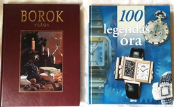 Borok világa / 100 legendás óra / könyv.