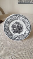 Antik,Amberg porcelán tányér