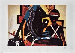 Fe Lugossy László  - Állati 30 x 42 cm computer print, merített papír