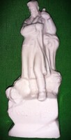 Régi Alföldi porcelán figura DANKÓ PISTA a SZEGEDI KÖZTÉRI SZOBOR MAKETTJE 15 cm a képek szerint