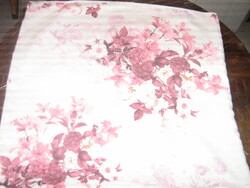 Gyönyörű puha vintage stílusú virágos diszpárna huzat