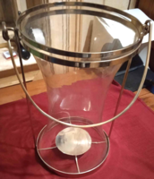 40 cm x 28 cm glass candle holder