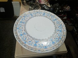 Antik, békebeli porcelán kínáló torta tál  ﻿Hihetetlen aukciók és akciók folyamatos