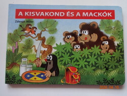 Zdenek Miler: A KISVAKOND ÉS A MACKÓK - kemény lapos mesekönyv