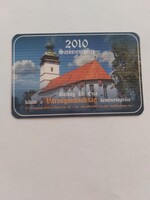 VÁROSGONDNOKSÁG KÉMÉNYSEPRŐJE Sajószentpéter 2010. évi kártyanaptár