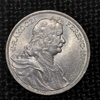 Magyar  2 pengő 1935./2.  II.Rákóczi Ferenc .  Ag Ezüst . F2026