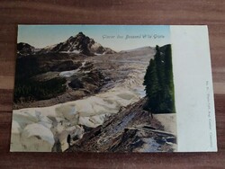 Franciaország, Bossons-gleccser az Alpok Mont Blanc-hegységének egyik nagyobb gleccsere,1909