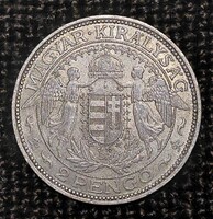 2 pengő 1937.  Ag ezüst. F2026