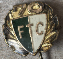 70 éves Fradi FTC Ferencvárosi Torna Club sport jelvény (F13)