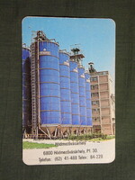 Kártyanaptár,Állatorvostudományi Egyetem Tangazdaság,Hódmezővásárhely,kukorica,1987  (licites)