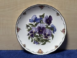 Royal Albert árvácskás porcelán gyűjtői tányér