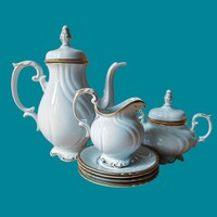 Freiberger német porcelán kávéskészlet