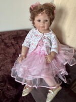 Monika Levenig Butterfly élethű művészbaba 2009