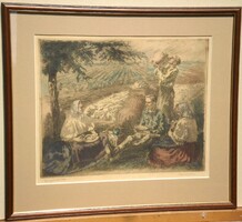 (K) Imre István (1918-1983) : Gyapotszüret