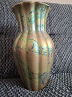 ZSOLNAY labrador gerezdes váza árverés!