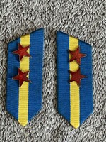 Munkásőr Parolin Törzscsoport közvetlen állomány Egységparancsnok 1 pár