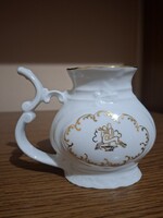 Cseh szarvas mintás porcelán kúrapohár. Hibátlan. Jelzett