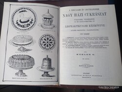 ANTIK SZAKÁCSKÖNYV, Kugler Géza - Nagy Házi Cukrászat kiadás reprintje (1983)