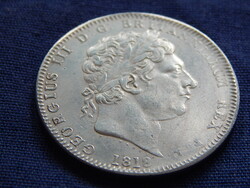 Anglia 1 Crown 1818 modern másolat, nem ezüst