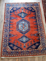 Blue-Red Wiss Hamadan Persian Rug - Iran - Premium Quality - Very Beautiful Colors