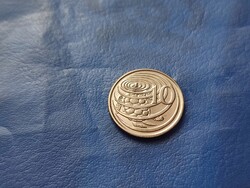 KAJMÁN-SZIGETEK / CAYMAN ISLANDS 10 CENT 2013 TEKNŐS! UNC ! II.ERZSÉBET IDŐS!