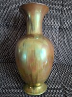 ZSOLNAY eozin váza árverés! 1Ft-ról! Nincs minimál ár!