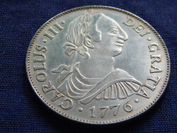 Mexico 8 Reales 1776 modern másolat, nem ezüst