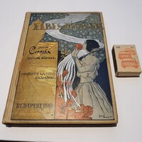 1897 Szecessziós Gottermayer Andor József Cyprián Elbeszélések könyv