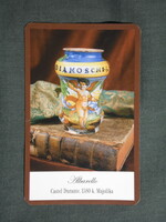 Kártyanaptár,Kamilla gyógyszertár,patika,Pécs,patikaedény,majolika,2004  (3)
