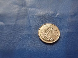 KAJMÁN-SZIGETEK / CAYMAN ISLANDS 5 CENT 2013 RÁK! UNC ! II.ERZSÉBET IDŐS!!