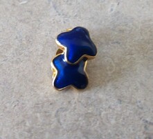 Tűzzománc csiptetős bross
